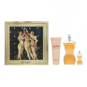 Classique Eau de Toilette Natural Spray 100ml Gift Set