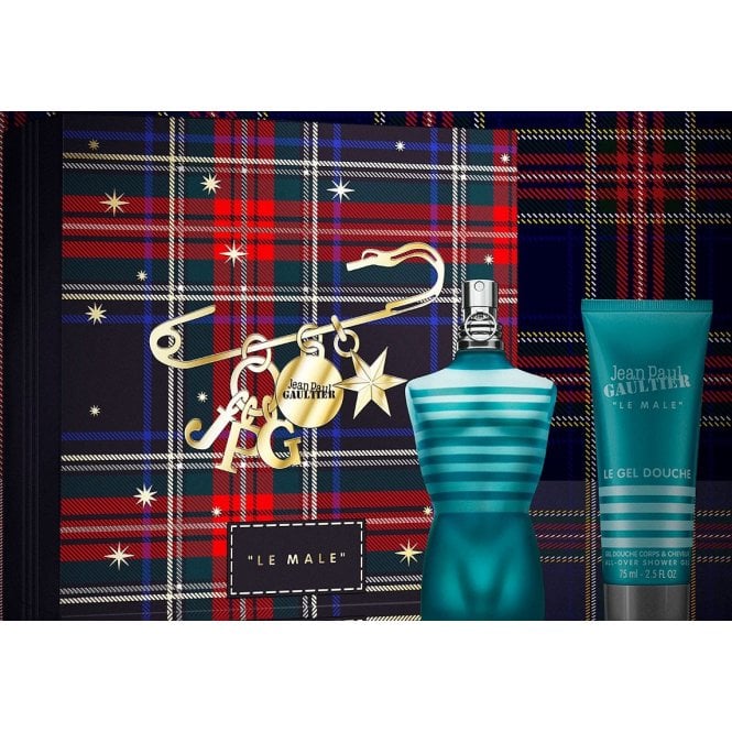 Jean Paul Gaultier Le Male Eau De Toilette Natural Spray 75ml Gift Set