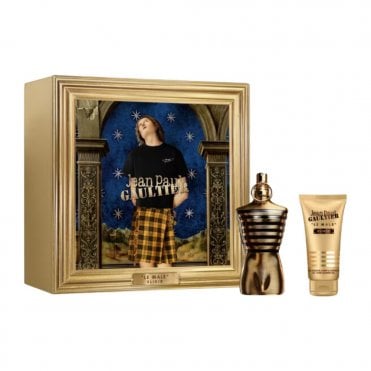 Le Male Elixir Parfum Natural Spray 75ml Gift Set