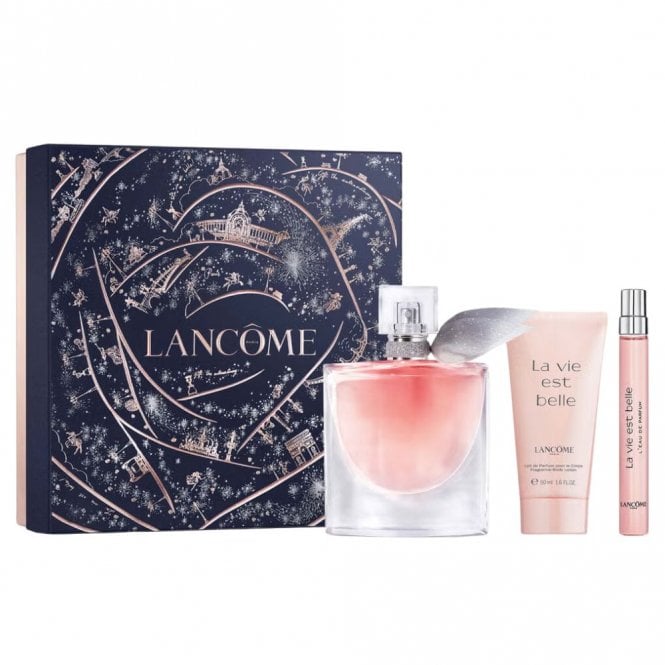 Lancome La Vie Est Belle Eau De Parfum Natural Spray 50ml Gift Set