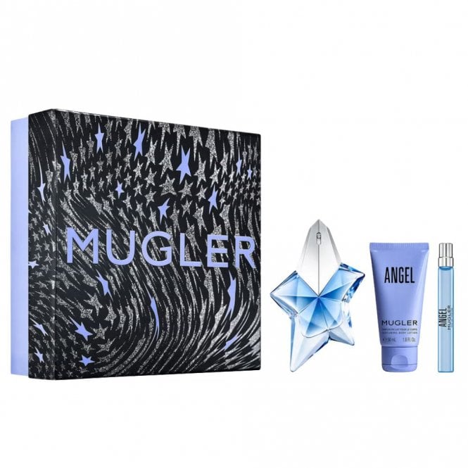 Mugler Angel Eau De Parfum Natural Spray 50ml Gift Set