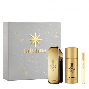 One Million Eau De Toilette Natural Spray 100ml Gift Set