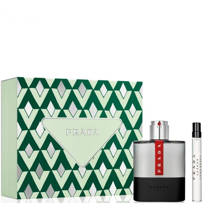 Prada Luna Rossa Carbon Eau De Toilette 100ml Gift Set