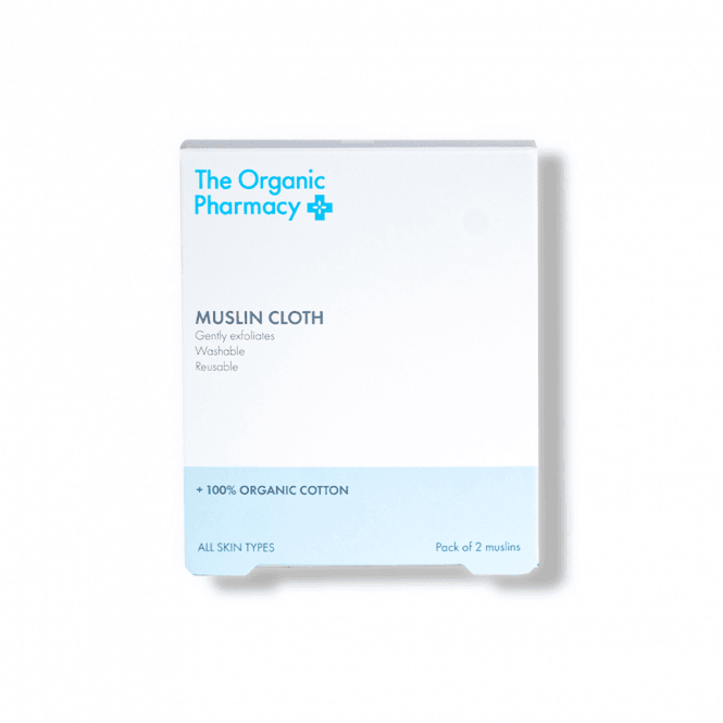 The Organic Pharmacy Muslin Cloth (Pack of 2 muslins)