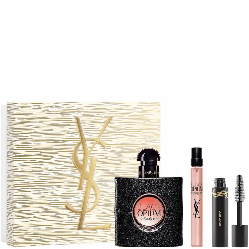 Yves Saint Laurent Black Opium Eau De Parfum 50ml Gift Set Gift Sets 